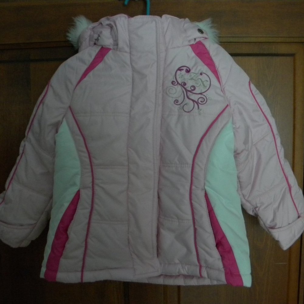 Zero Xposur Exposure Girl's Pink Winter Jacket 3T